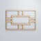 Ekena Millwork Medium Hastings Decorative Fretwork Wood Wall Panels, Alder, 10 1/4"W x 15 3/8"H x 3/8"T WALW16X16X0375HASAL - alternate 4